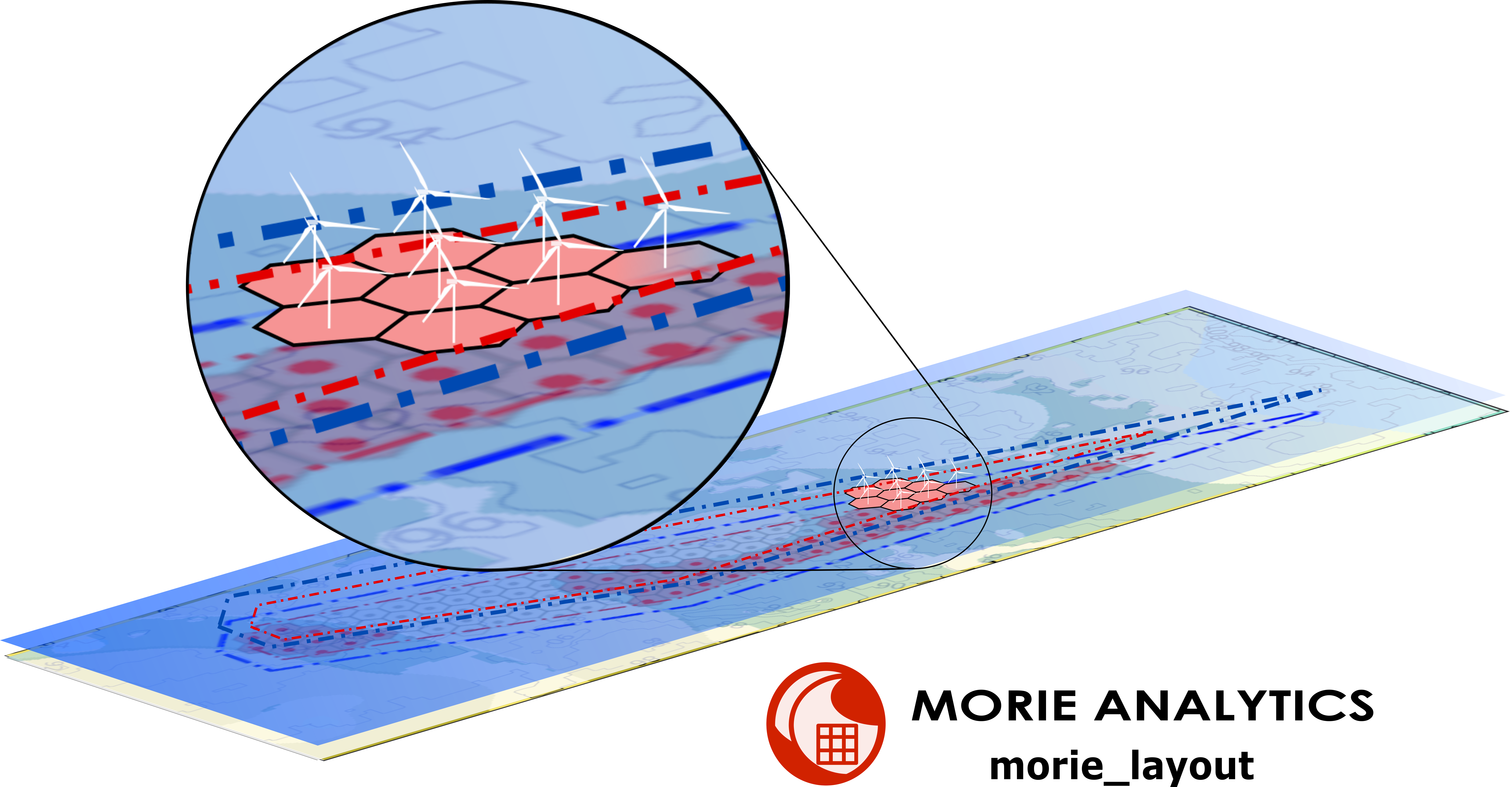Floating wind farm layout optimisation methodology